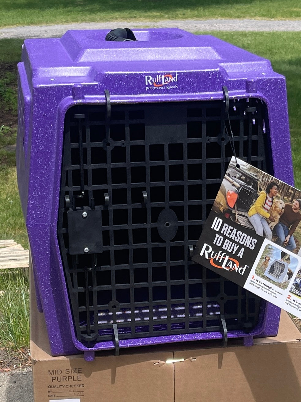 MIDSIZE-Purple Kennel